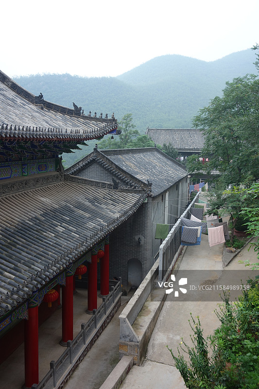 河南省焦作市修武县云台山：万善寺图片素材