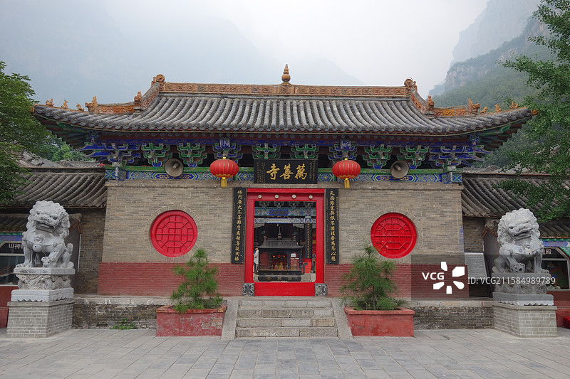 河南省焦作市修武县云台山：万善寺图片素材
