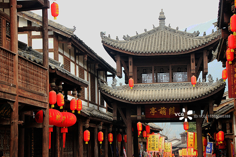 广元昭化古城图片素材