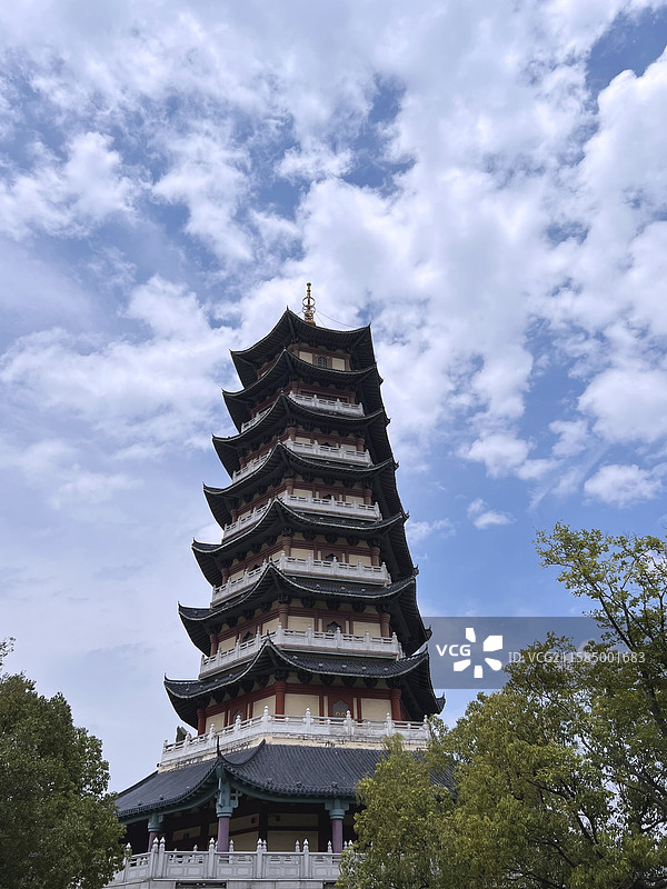 宁波杭州湾新区方特东方神画景区风光图片素材