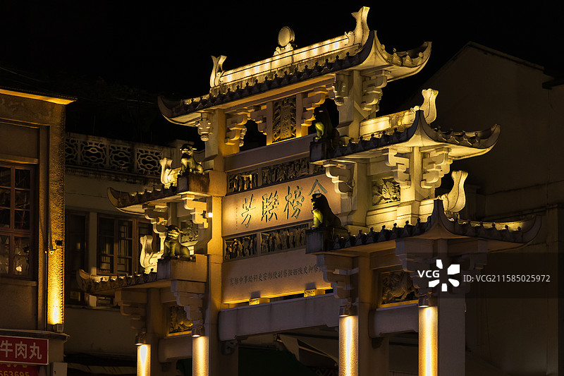 潮州古城：古韵遗风里的时光画卷图片素材