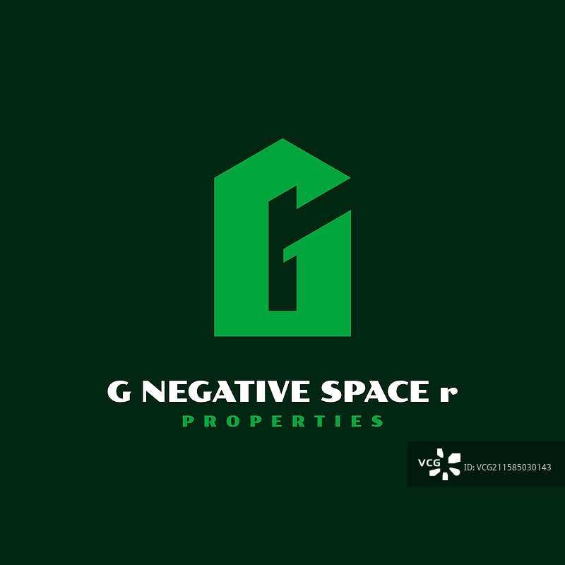 g 负空间 r 属性标志图片素材