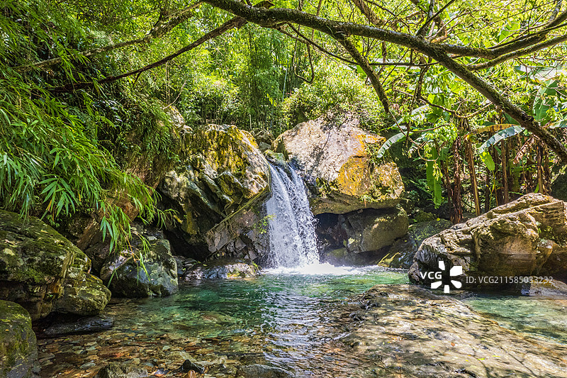 广东石门台国家级自然保护区中崆大峡谷图片素材