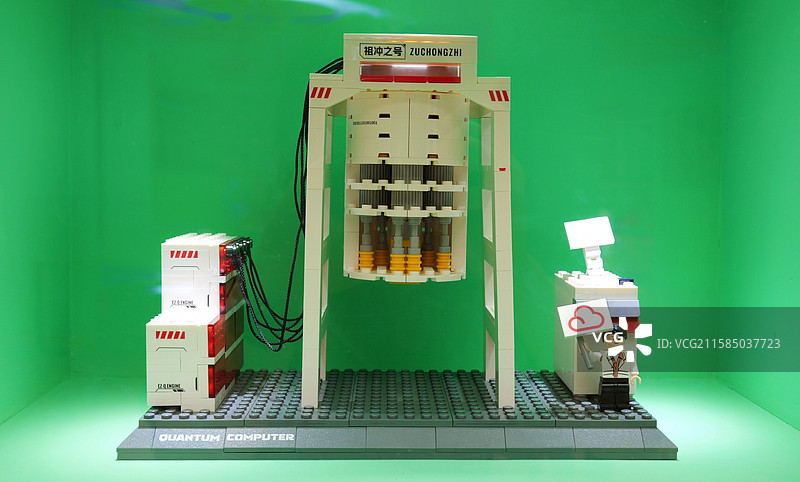 “祖冲之号”超导量子计算原型机模型图片素材