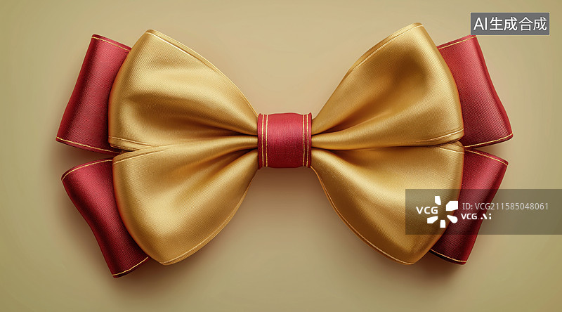 【AI数字艺术】高档蝴蝶结元素图片素材