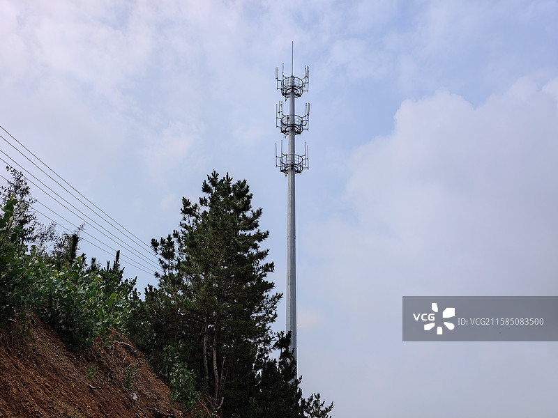 电信通信塔图片素材