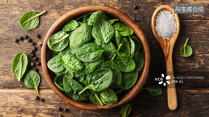 【AI数字艺术】鲜嫩欲滴的绿色能量图片素材