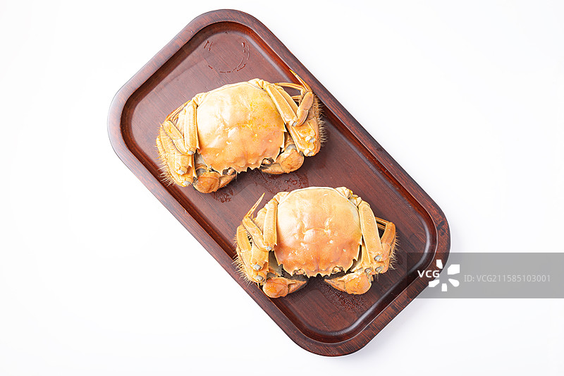 白底静物美食美味螃蟹大闸蟹图片素材
