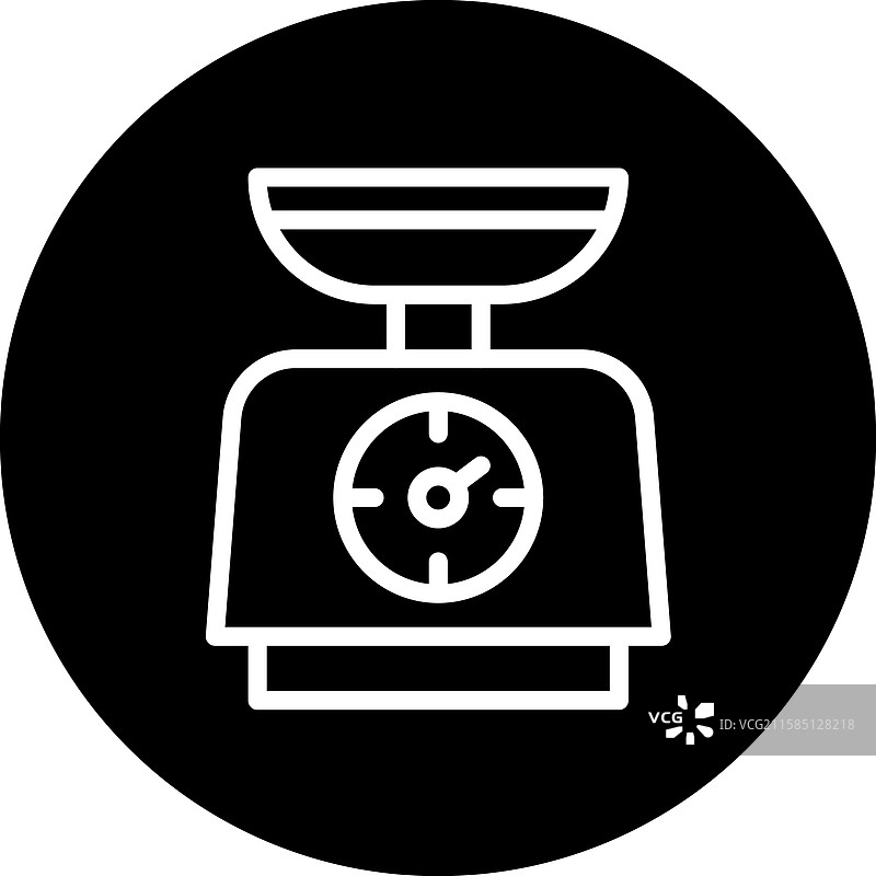 体重秤图标设计图片素材