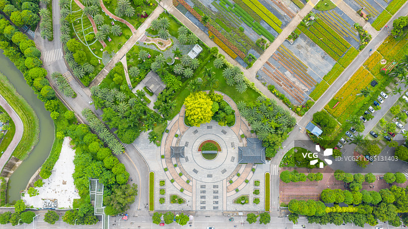 广西南宁市花卉公园图片素材