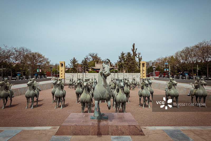 甘肃武威雷台汉墓人文风景图片素材