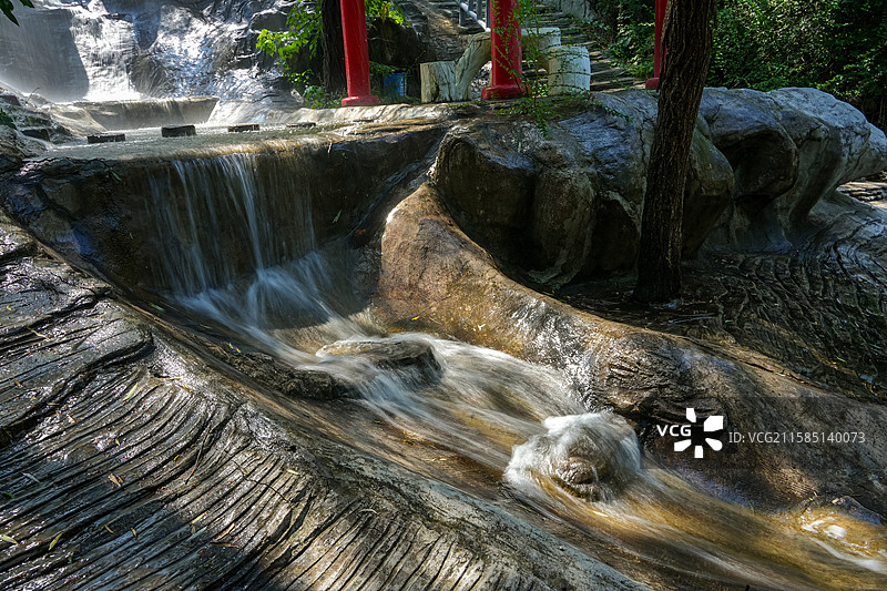 山东济南金象山乐园彩虹谷图片素材