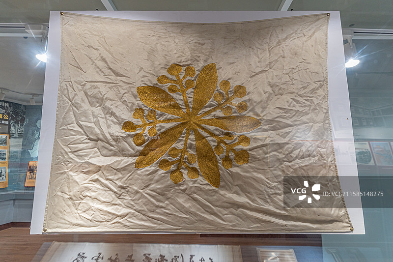 吉林大栗子溥仪宣召退位旧址图片素材