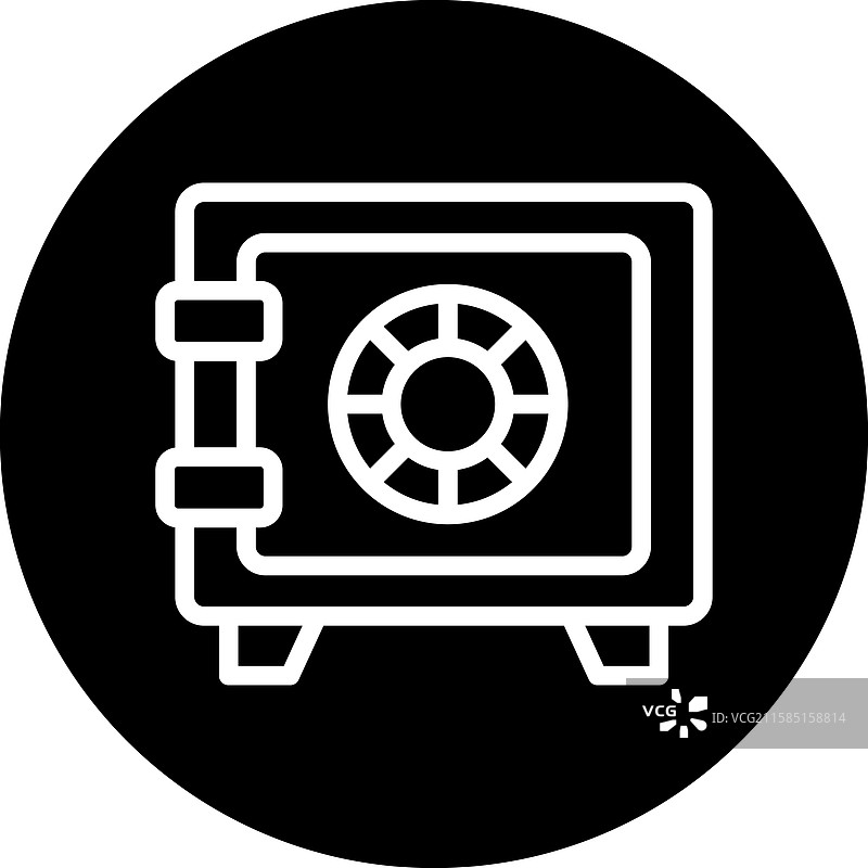 保险箱图标设计图片素材