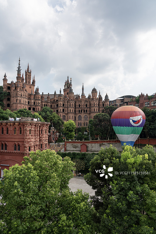 重庆华生园梦幻城堡图片素材