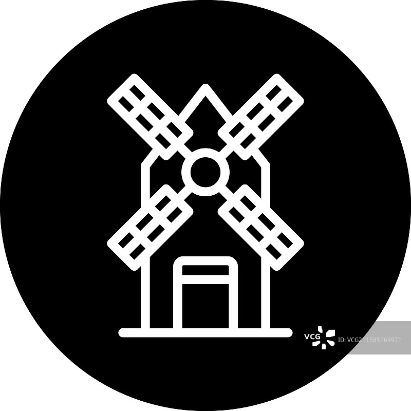 风车图标设计图片素材