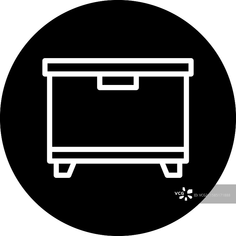 冰箱图标设计图片素材