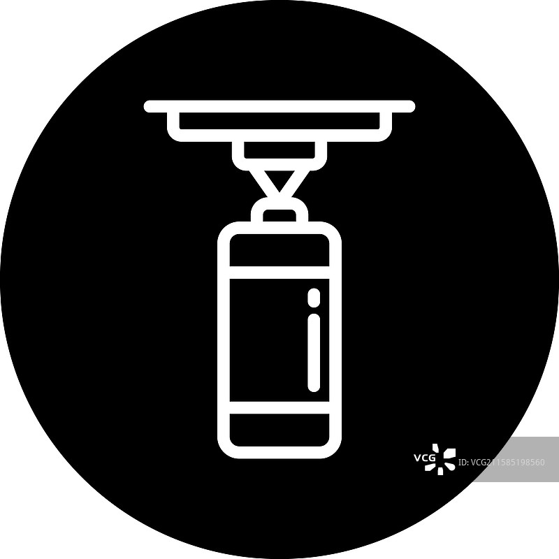 拳击袋图标设计图片素材