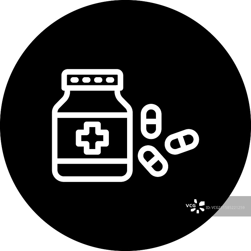 安眠药图标设计图片素材