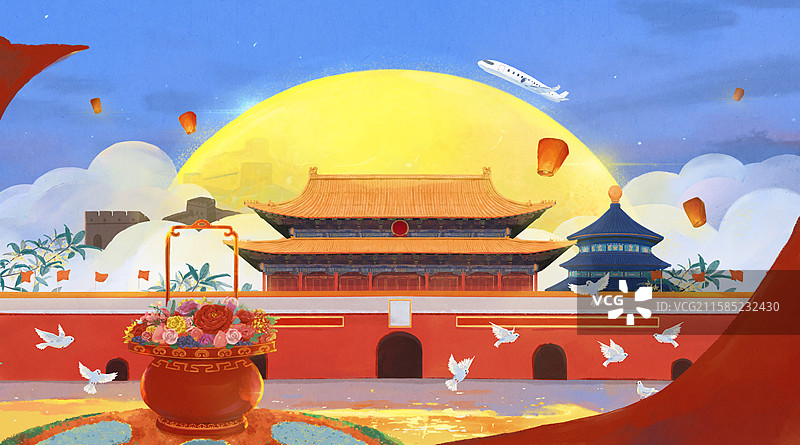 国庆节图片素材