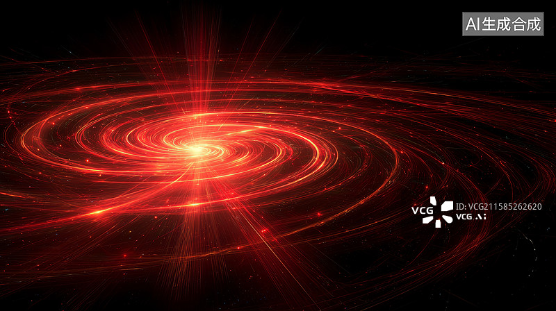 【AI数字艺术】宇宙星系的光辉图片素材