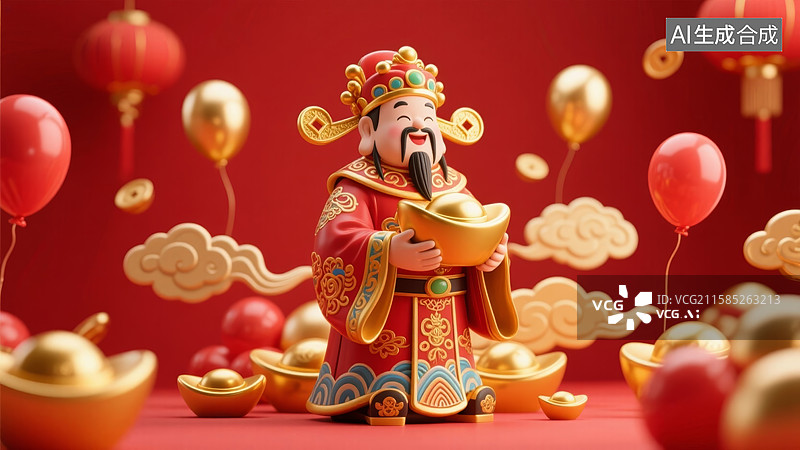 【AI数字艺术】龙腾盛世迎新春图片素材