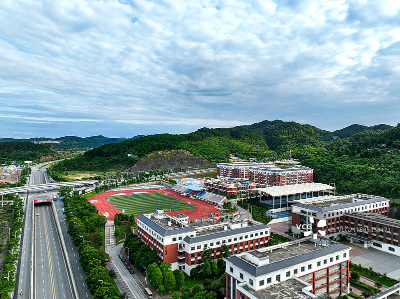 遵义医科大学医学与科技学院风光图片素材