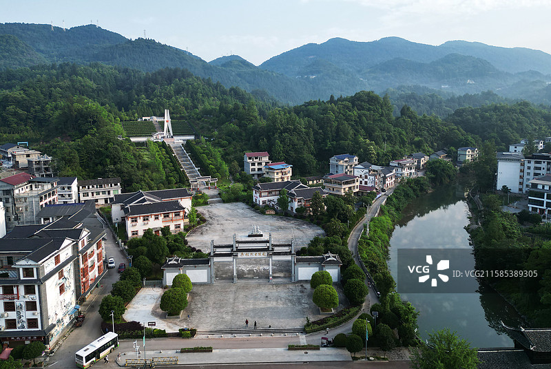 湖南桑植县烈士陵园（1）图片素材