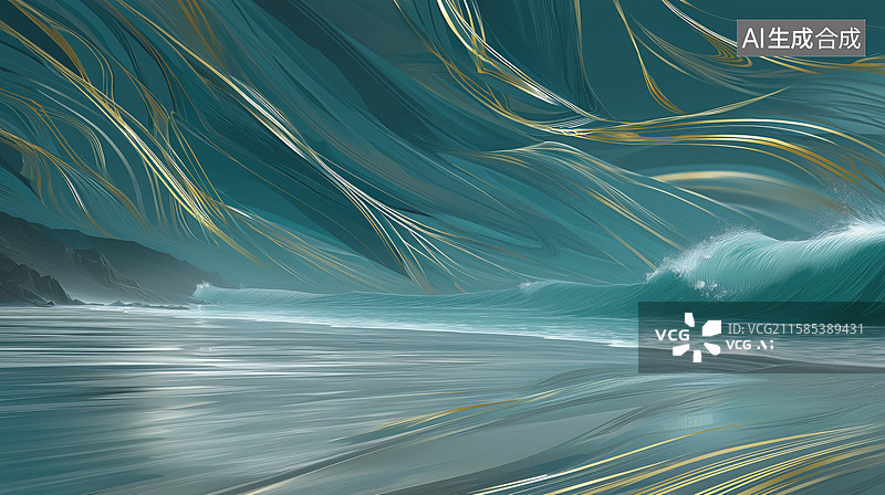 【AI数字艺术】抽象漆艺背景图图片素材