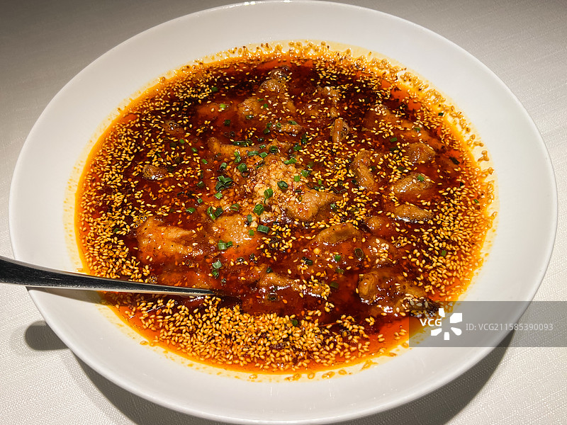 水煮牛肉图片素材