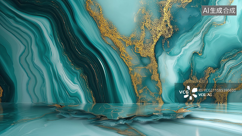 【AI数字艺术】抽象漆艺背景图图片素材