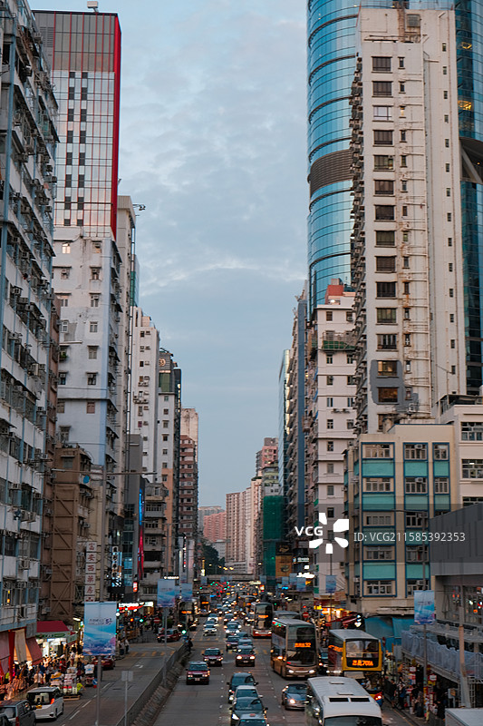 香港城市街景图片素材
