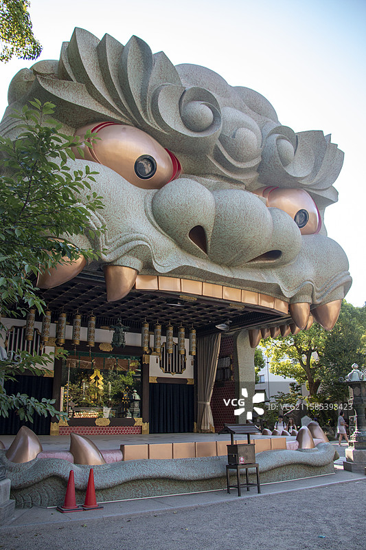 大阪城市印象-难波八坂神社图片素材