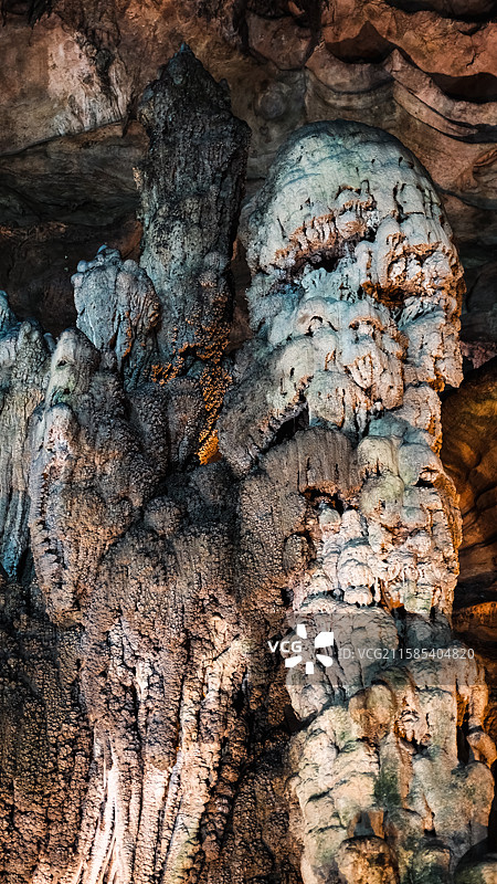 溶洞奇观（贵州遵义双河洞）图片素材