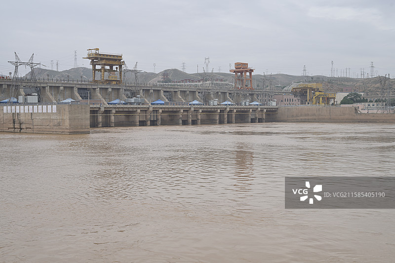 青铜峡黄河大峡谷图片素材