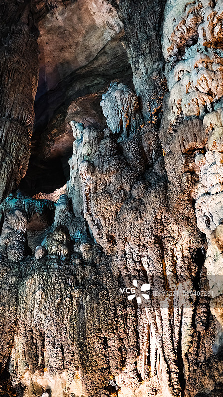 溶洞奇观（贵州遵义双河洞）图片素材