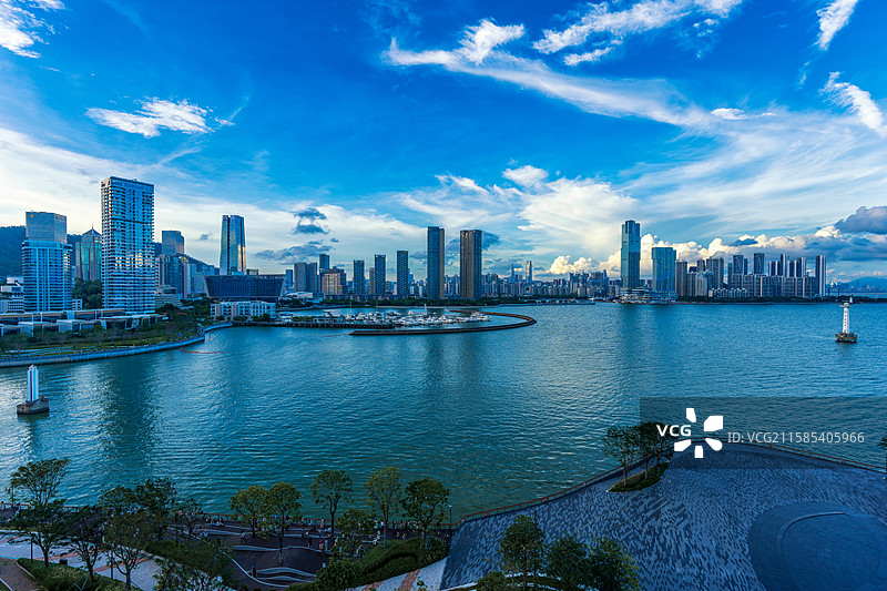 深圳蛇口太子湾风光图片素材