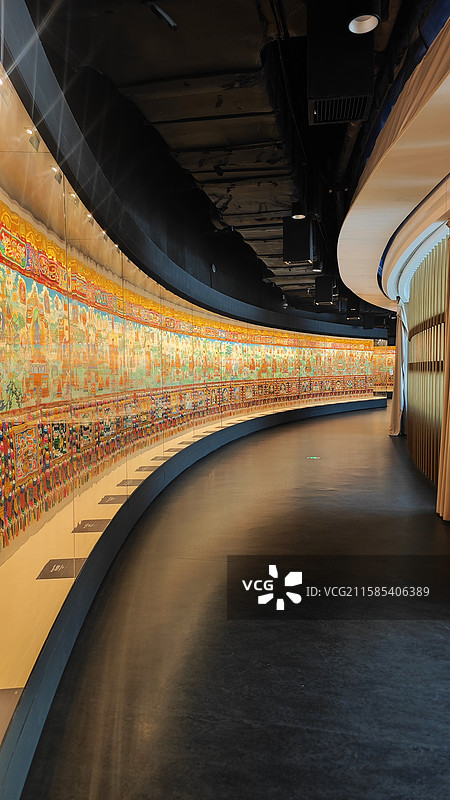 藏文化博物馆一角图片素材