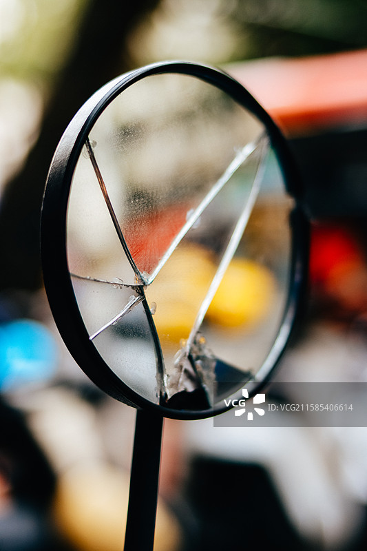 电动车的后视镜……图片素材