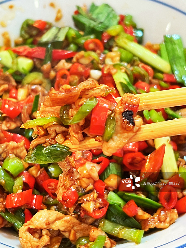 江西爆炒菜和店内烟火气环境展示图片素材