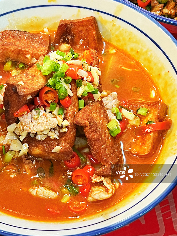 江西爆炒菜和店内烟火气环境展示图片素材