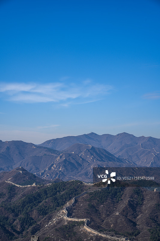 八达岭长城图片素材