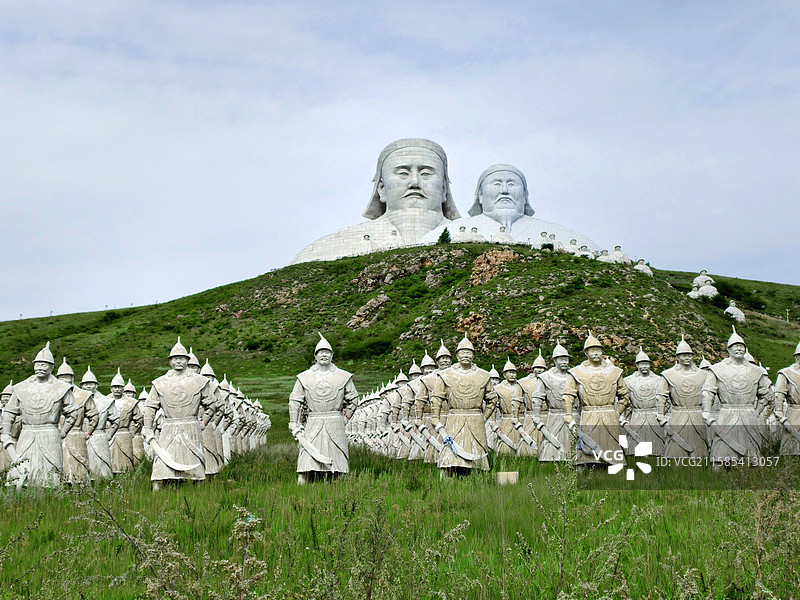 可汗山 乌拉盖草原图片素材