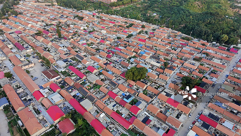 青岛海大崂山校区东海苑附近的傍晚风景图片素材
