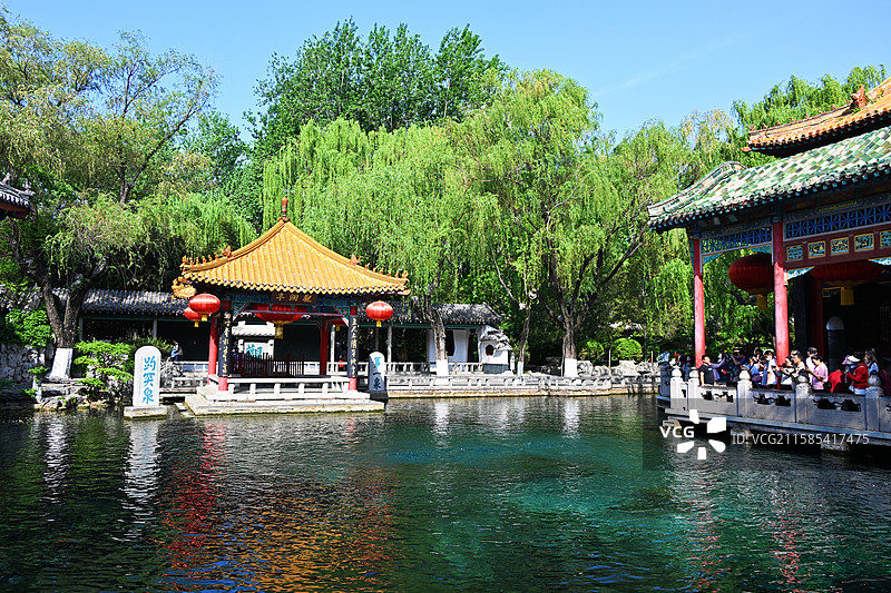 济南趵突泉图片素材