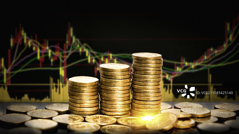 货币稳定币股市股票行情图片素材