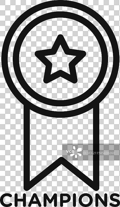 冠军图标集合集用于网页图片素材