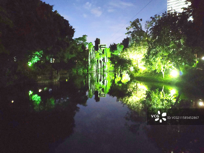 深圳锦绣中华民俗村——夜景图片素材