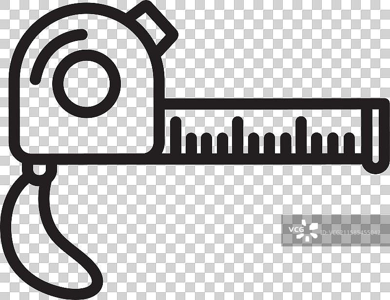 测量带图标集合集用于网页图片素材