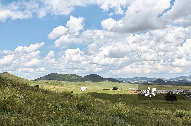 坝上草原图片素材